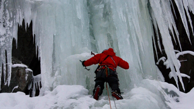 Ice Climbing in Norway